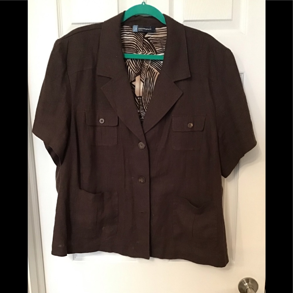Plus Size petite Pennington’s 2pce Skirt Suit